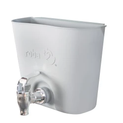 Hängender Wasserbehälter mit Wasserhahn