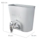 Hängender Wasserbehälter mit Wasserhahn