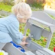 Hängender Wasserbehälter mit Wasserhahn