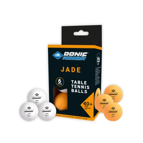 Donic-Schildkröt – Tischtennisbälle Jade Poly 40, 6 Stück DONIC_608509