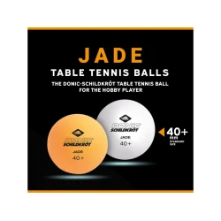 Tischtennisbälle Jade Poly 40, 6 Stück
