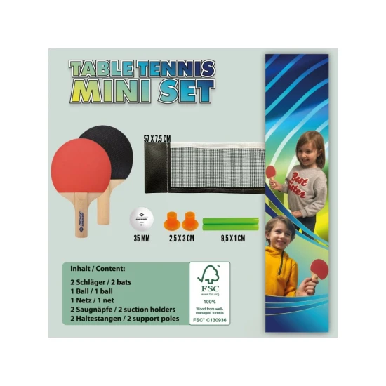 Donic-Schildkröt – Mini-Set für Tischtennis DONIC_788460