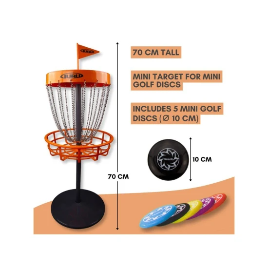 Guru – Garten-Spiel Mini Discgolf Set – Set mit 5 Discs GURU_970362