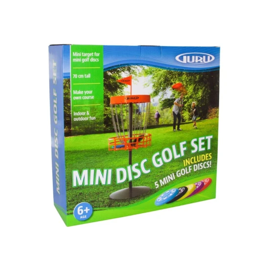 Guru – Garten-Spiel Mini Discgolf Set – Set mit 5 Discs GURU_970362
