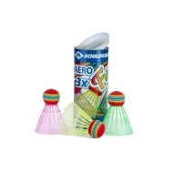 Badminton-Federbälle Aero Fun – 3 Stück