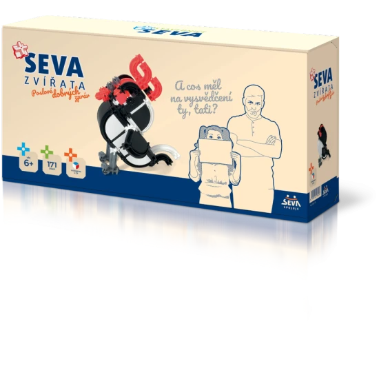 Bausatz Tiere Boten guter Nachrichten 171 Teile Bausatz Tiere Boten guter Nachrichten 171 Teile – Seva 360301-70
