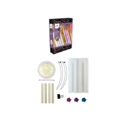 Make it! Bunte Kerzen aus Sojawachs