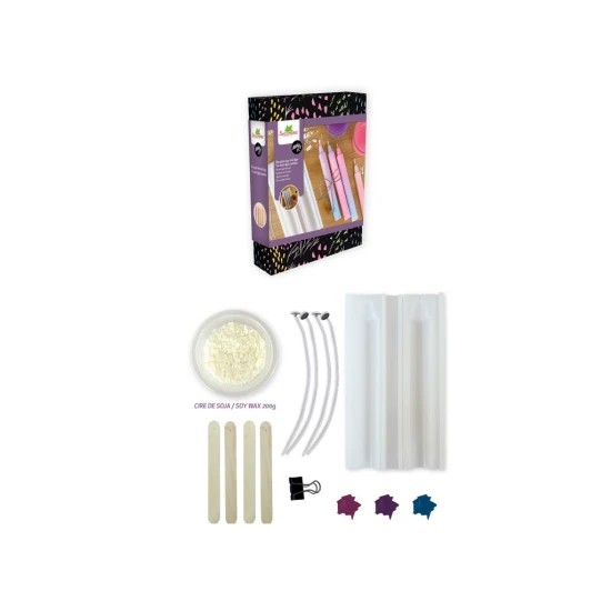 Sycomore Make it! Bunte Kerzen aus Sojawachs SYC_CMAK012