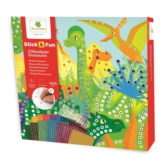 Sycomore Stick & Fun Mosaik Dinosaurierwelt SYC_CRE7007