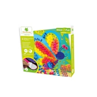 Stick & Fun Verzieren mit Pompons Schmetterlinge