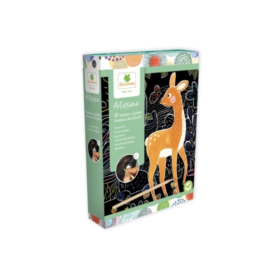 Sycomore Artissimo Kratzbilder Waldtiere SYC_CREA042