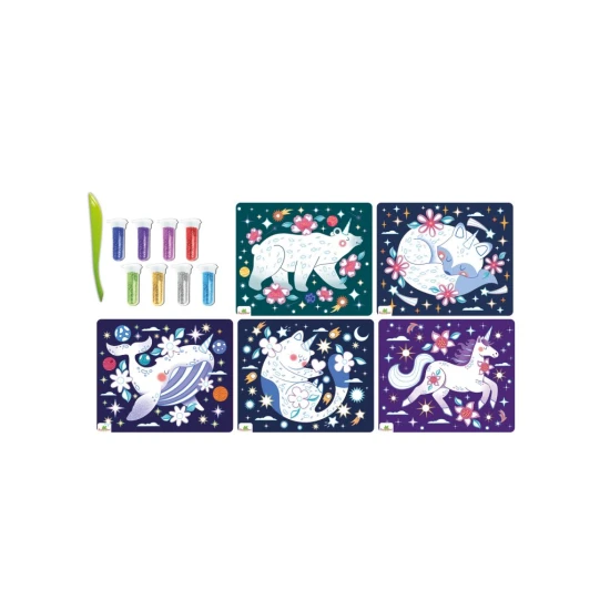 Artissimo Bunte Glitzersteine Zaubertiere Sycomore Artissimo Bunte Glitzersteine Zaubertiere SYC_CREA079