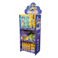 Hohes Display für TUBAN-Produkte