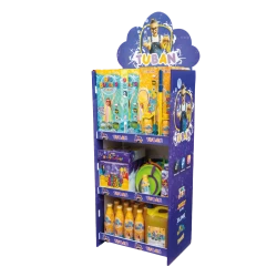 Hohes Display für TUBAN-Produkte