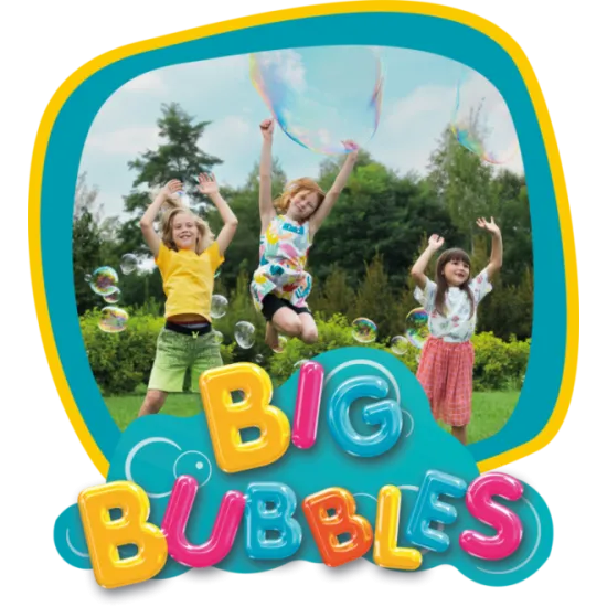 Zauberflüssigkeit für große und kleine Seifenblasen.