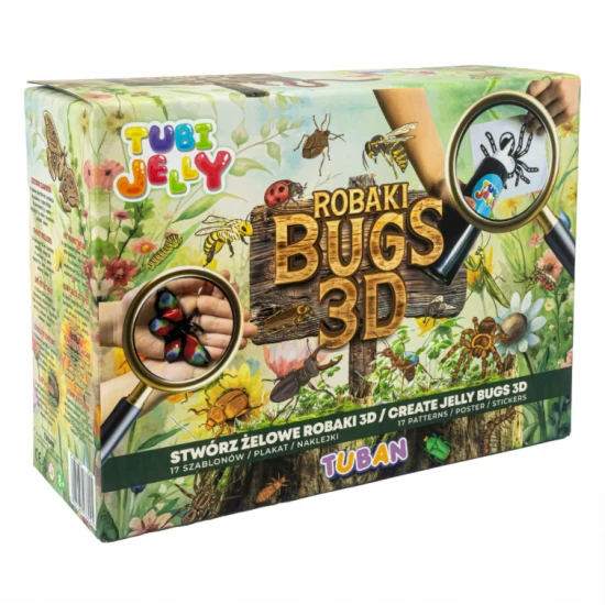 Tubi Jelly Bugs – ein Kreativset zum Gestalten von 3D-Gel-Insekten