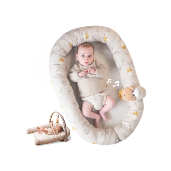 Babynest mit Spielbogen Little Explorer