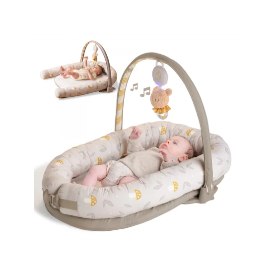 Babynest mit Spielbogen Little Explorer