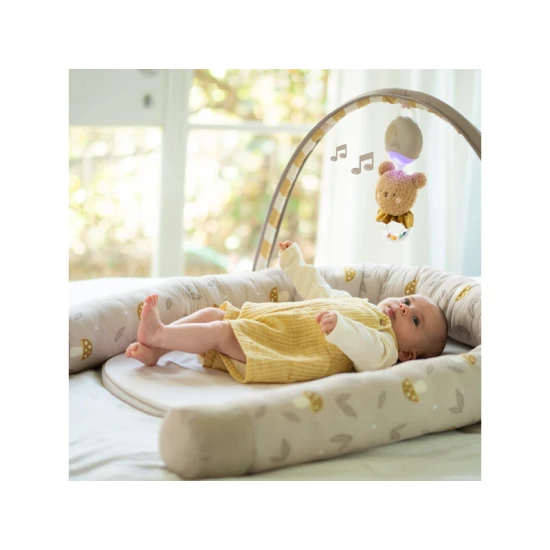 Babynest mit Spielbogen Little Explorer