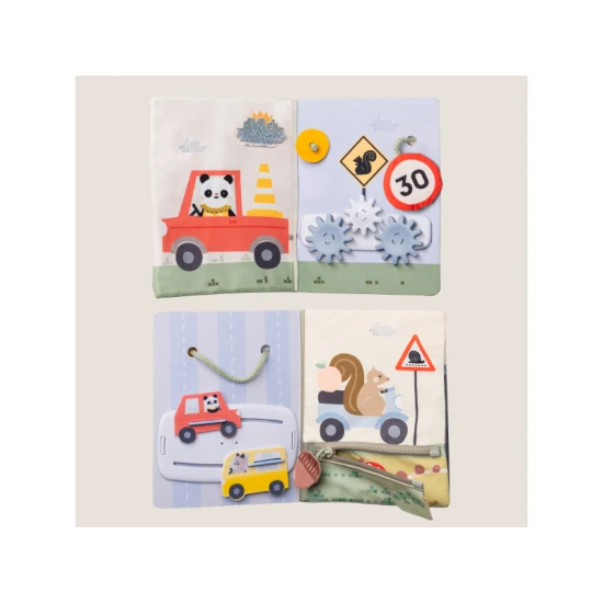 Busy Book Auto-Aktivitätsbuch