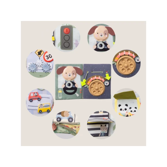 Busy Book Auto-Aktivitätsbuch