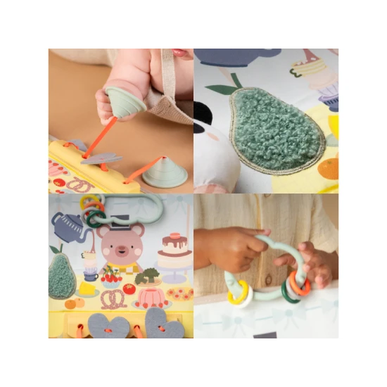 Aktivitäts-Spielcenter Peek, Pop & Play – Taf Toys 13845TAF