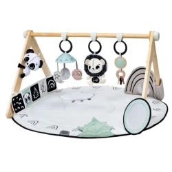 Spieldecke mit Spielbogen Black White
