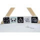 Spieldecke mit Spielbogen Black White Spieldecke mit Spielbogen Black White