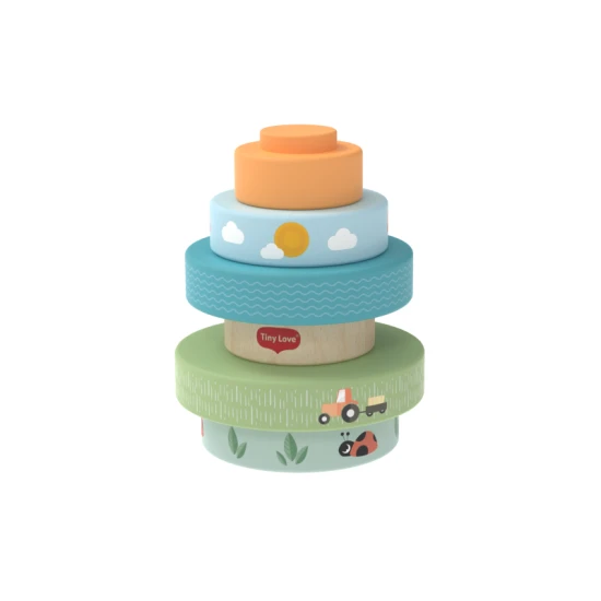 Bauern-Spaß-Holz-Schnappringe