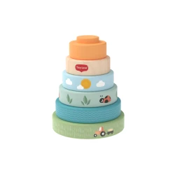 Bauern-Spaß-Holz-Schnappringe