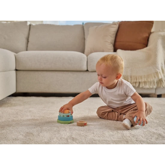 Bauern-Spaß-Holz-Schnappringe