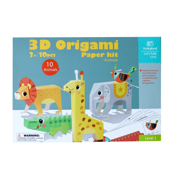 Kreativset 3D Papiermodelle Tiere Tookyland