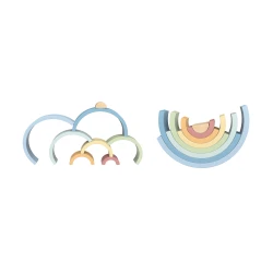 Regenbogen Stacker Blau