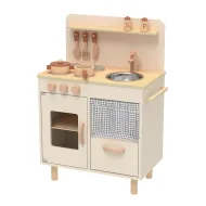 Kinder-Spielküche Nature Deluxe mit Zubehör Set