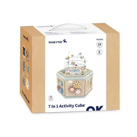 Aktivitätswürfel in Pastellfarben