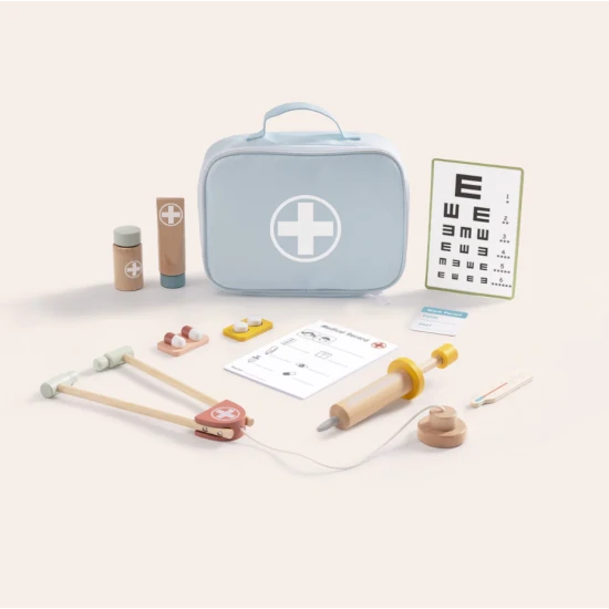 Arztkoffer aus Holz für Kinder