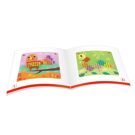 Kinderbrettspiel Kleines Mosaik zur Entwicklung der Kreativität