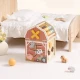 Bauernhaus aus Holz von Tooky Toy – Lernspielzeug mit Tieren, Perlen und Windrad