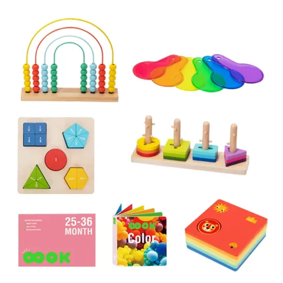 25–36 Monate Lernbox Didaktisches Spielzeug ab 2 Jahren Tooky Toy