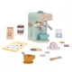 Holzkaffeemaschine für Kinder Pastell