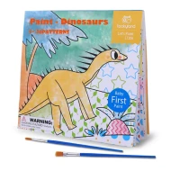 Wasser-Malset Dinosaurier - 24 Zauberhafte Malvorlagen