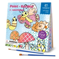 Aquarell-Zaubergarten: 24 Magische Wasser-Malblätter für Kinder