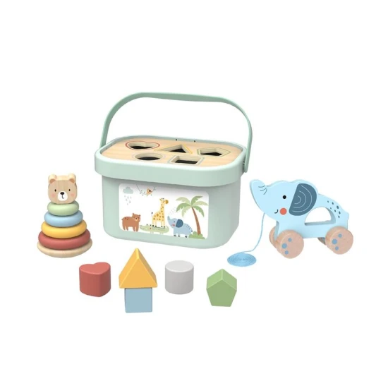 3 in 1 Holzspielzeugset für Kinder