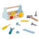Holzwerkzeuge für Kinder in einer tragbaren Box Tooky Toy