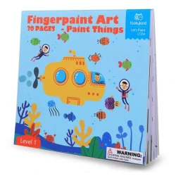 Fingerfarben-Malspaß Level 1 Weltentdecker - 30 Blatt Set