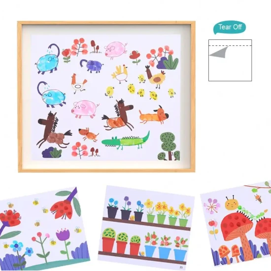 Fingerfarben-Malvorlagen für Kinder Tookyland World