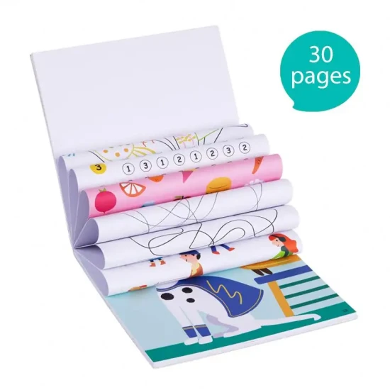 Fingerfarben-Malvorlagen für Kinder vom Künstler Tookyland