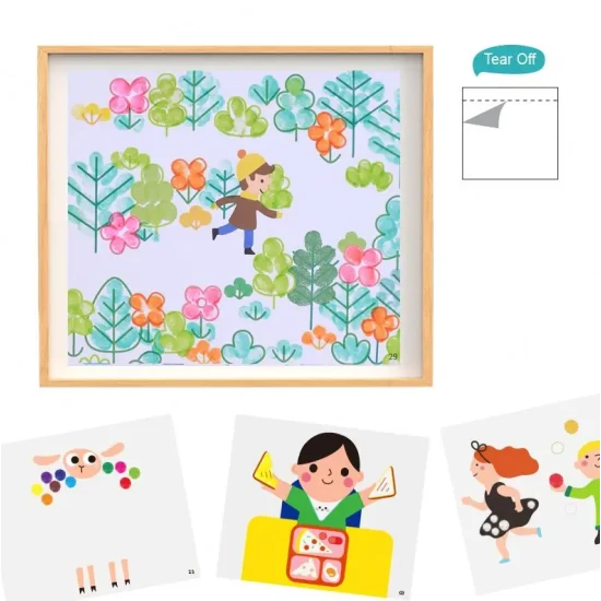 Fingerfarben-Malvorlagen für Kinder vom Künstler Tookyland