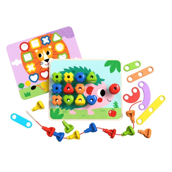 Logisches Bauset für Kinder Rainbow Tooky Toy