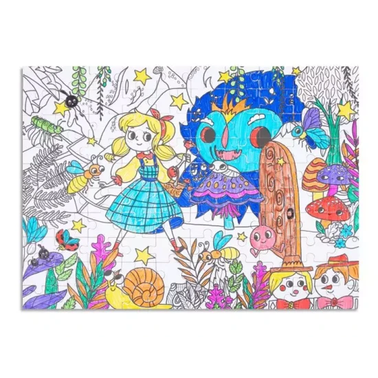 Malpuzzle für Kinder Secret Garden Tookyland